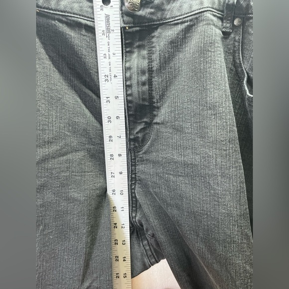 Lane Bryant Black Jegging Jeans Womens 20 Petite Plus Curvy Stretch Denim 2349 - Picture 4 of 7